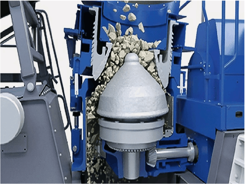 cone Crusher section